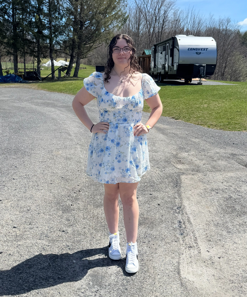 Photograph of Katie.